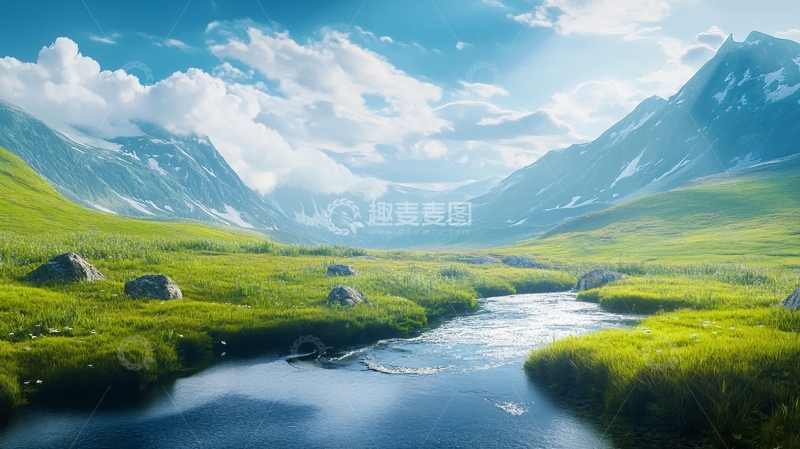 高清大图下载【趣麦麦图】宽屏风景画103