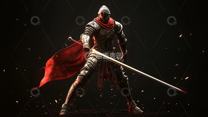 高清大图下载【趣麦麦图】骑士高清大图5