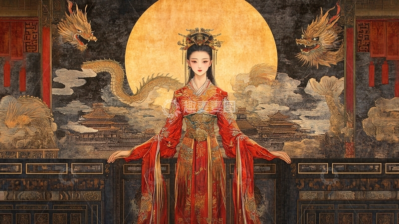 高清大图下载【趣麦麦图】武烈皇后