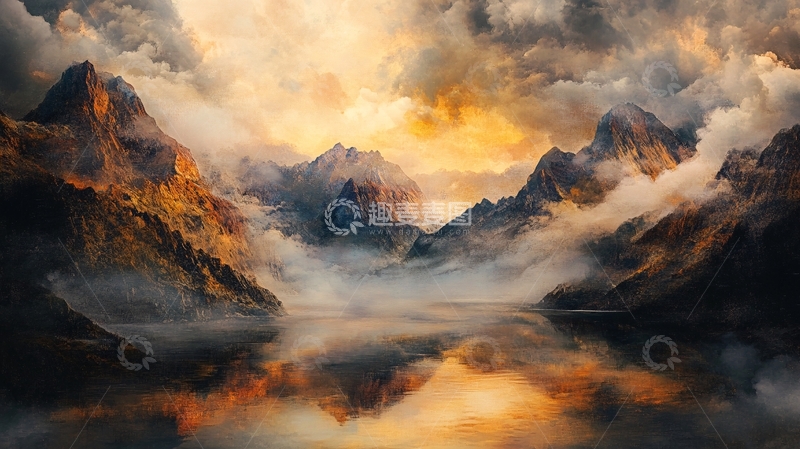 高清大图下载【趣麦麦图】大气高清意境山水23