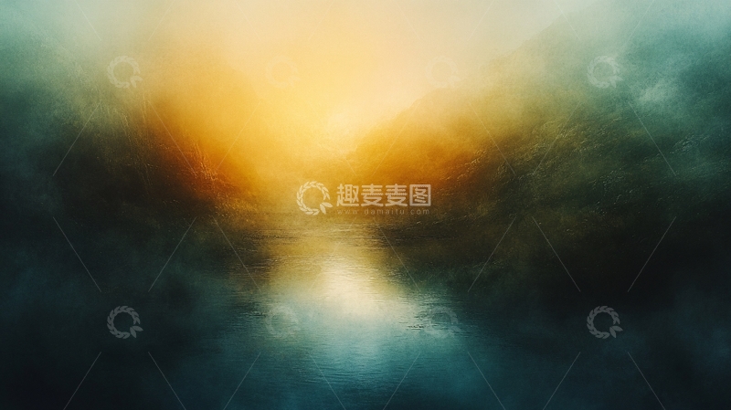 高清大图下载【趣麦麦图】渐变色水面1