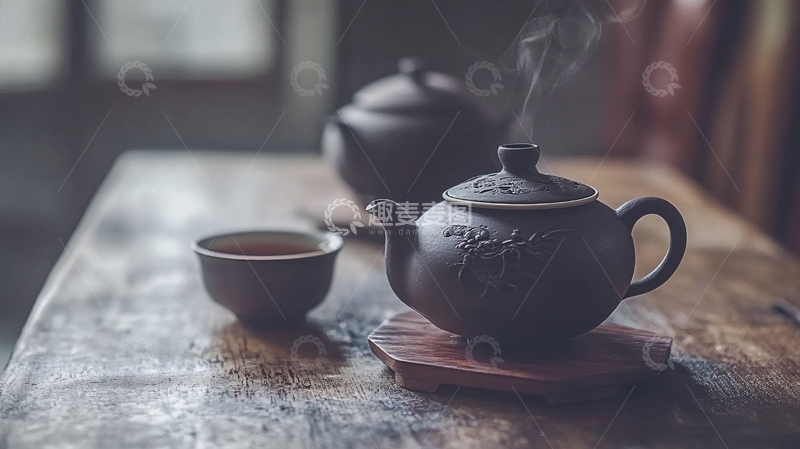 高清大图下载【趣麦麦图】佛教文化茶道茶