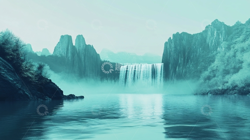 高清大图下载【趣麦麦图】意境山水壁纸1