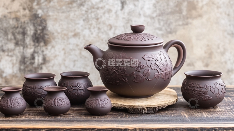 高清大图下载【趣麦麦图】-许多紫砂壶