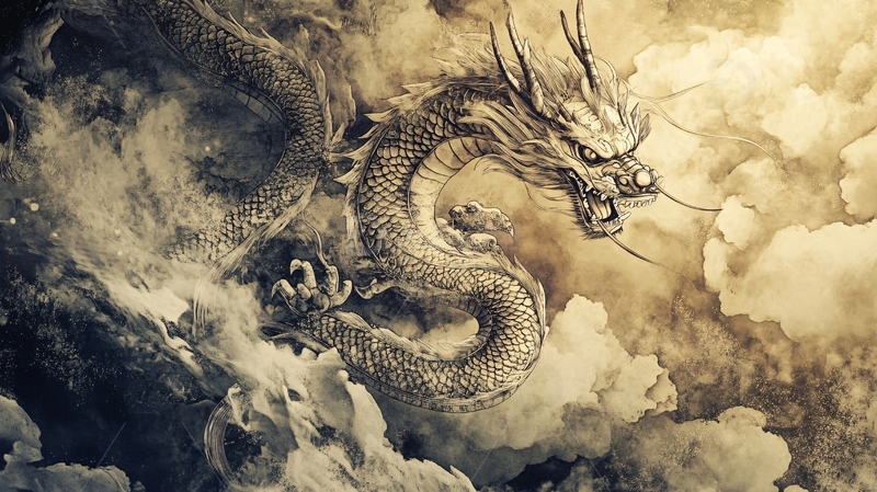 龙年横版插画18