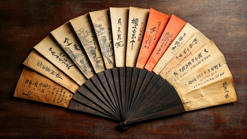 毕业生陈之藩等题诗扇