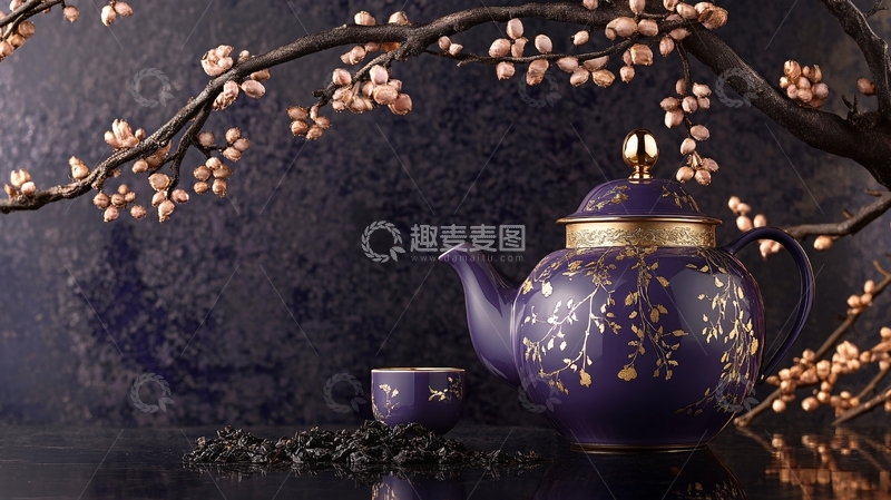 高清大图下载【趣麦麦图】宫廷茗壶