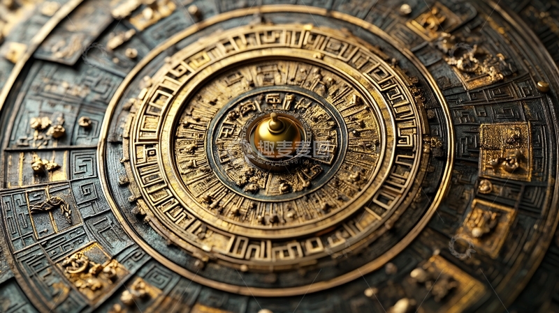 高清大图下载【趣麦麦图】古代历法