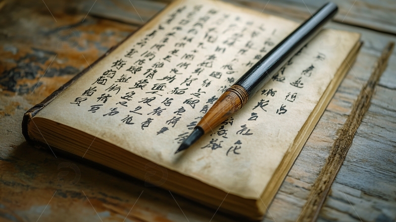 高清大图下载【趣麦麦图】古代写本书