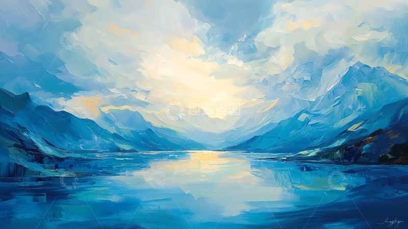 高清大图下载【趣麦麦图】风景厚涂10