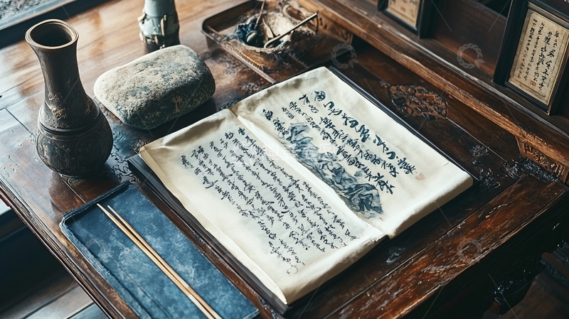 高清大图下载【趣麦麦图】书法水墨1