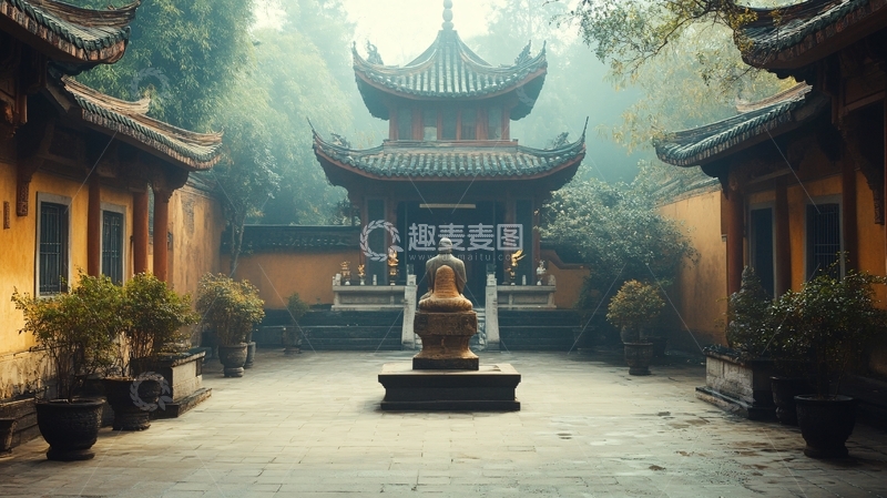 高清大图下载【趣麦麦图】金陵名刹