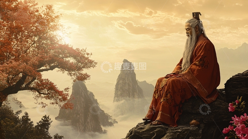 高清大图下载【趣麦麦图】华佗造型