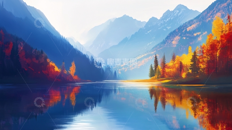 高清大图下载【趣麦麦图】高清宽幅山水风光61