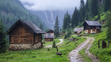 雨雾库尔德宁山谷1