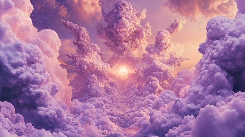 高清大图下载【趣麦麦图】云海云海山脉5