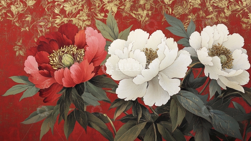 高清大图下载【趣麦麦图】牡丹花壁纸2