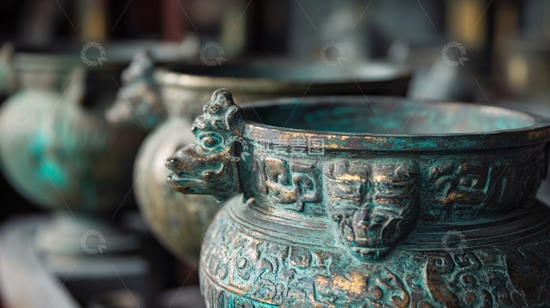 高清大图下载【趣麦麦图】故宫铁缸