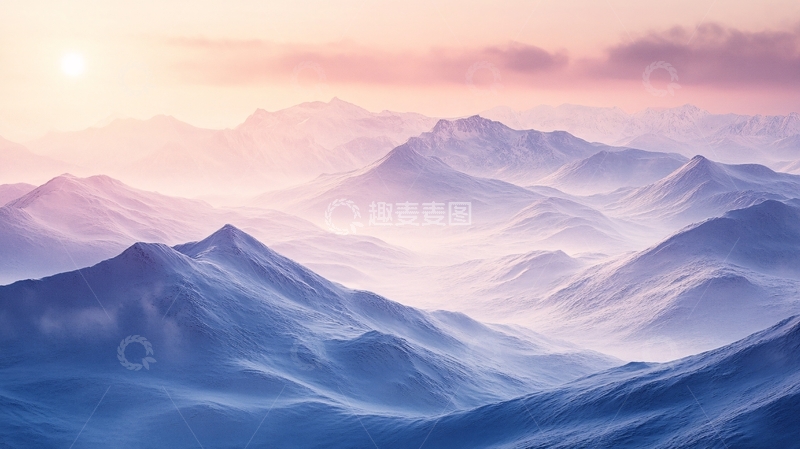 高清大图下载【趣麦麦图】山脉背景6