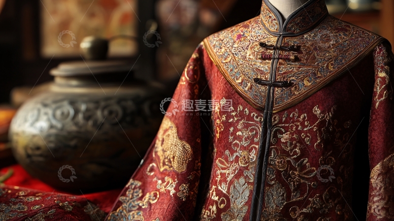 高清大图下载【趣麦麦图】中式吉服