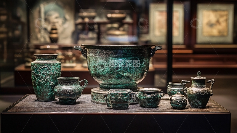 高清大图下载【趣麦麦图】青铜器皿器物1