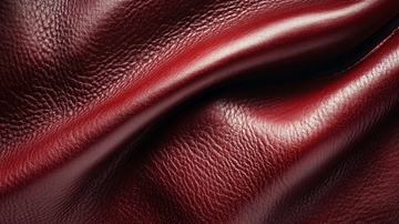 红色皮革素材