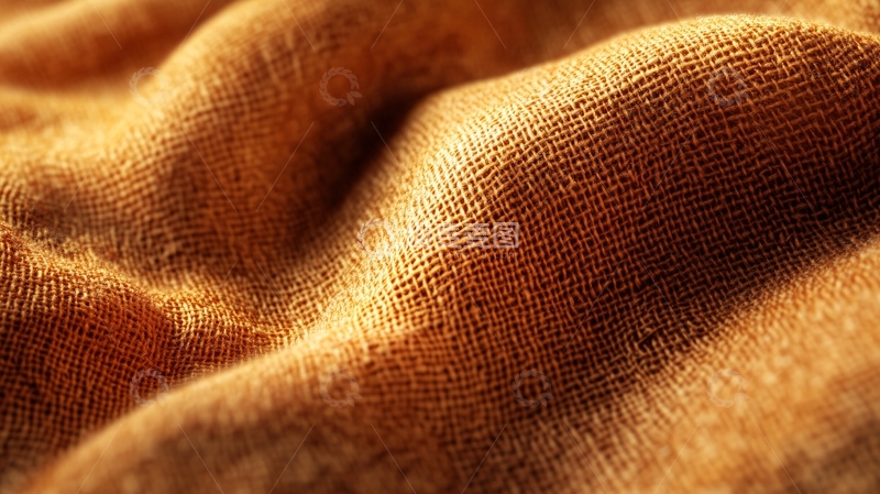 高清大图下载【趣麦麦图】棕黄色亚麻布