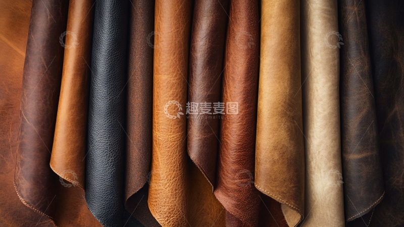 高清大图下载【趣麦麦图】传统皮革行业1