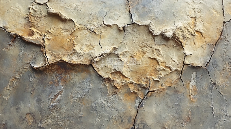高清大图下载【趣麦麦图】龟裂的涂料