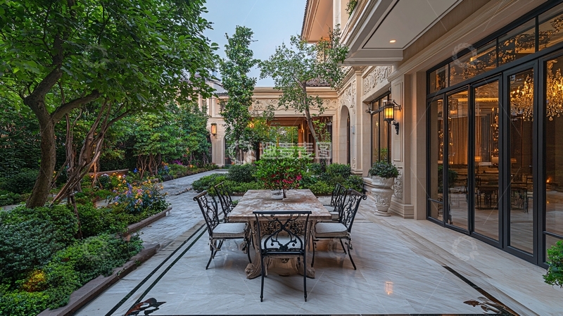 高清大图下载【趣麦麦图】一墅归心