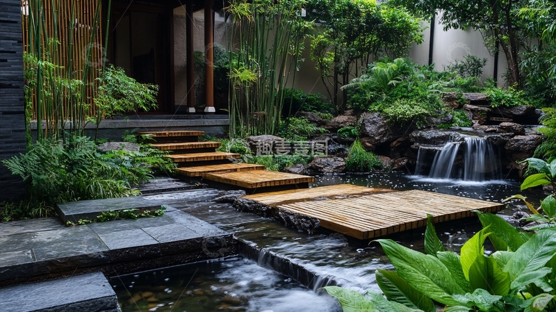 高清大图下载【趣麦麦图】入口叠水