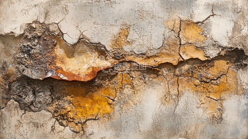 高清大图下载【趣麦麦图】泥纹裂痕纹理图