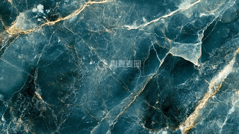 高清大图下载【趣麦麦图】高清蓝色大理石纹理3