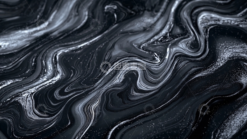 高清大图下载【趣麦麦图】-抽象流体纹理1