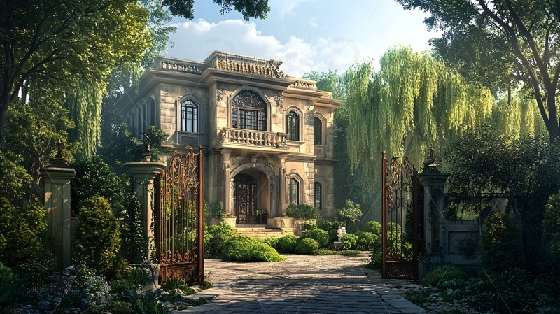 法式别墅地产设计1