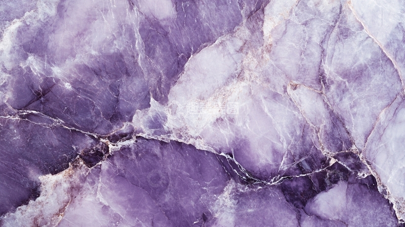 高清大图下载【趣麦麦图】绚丽紫色石头纹理