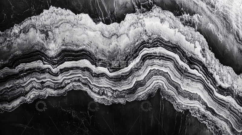 高清大图下载【趣麦麦图】现代黑白大理石纹理