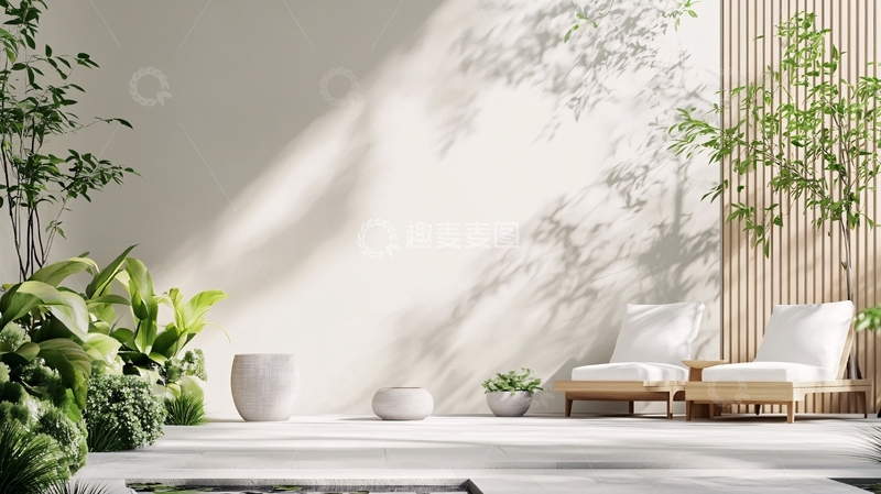 高清大图下载【趣麦麦图】夏天居家场景图5