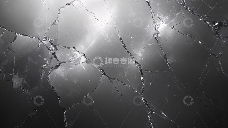 高清大图下载【趣麦麦图】黑色金属质感大理石