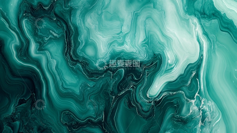 高清大图下载【趣麦麦图】抽象流体画3