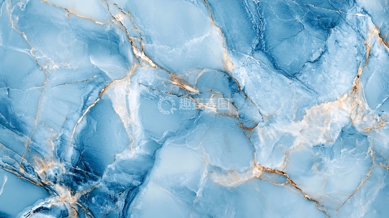 高清大图下载【趣麦麦图】高清蓝色大理石纹理11