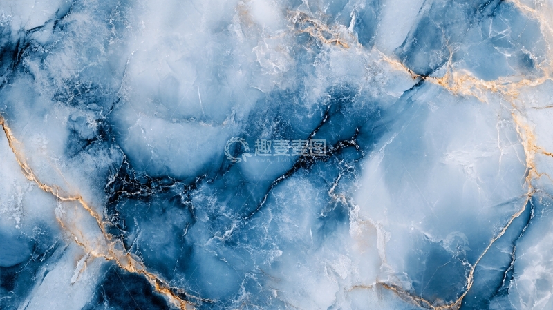 高清大图下载【趣麦麦图】高清蓝色大理石纹理13