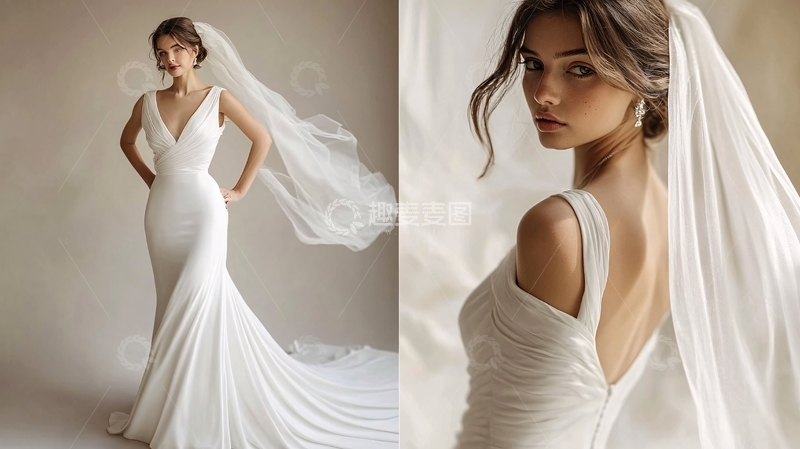 高清大图下载【趣麦麦图】婚纱基础首选3