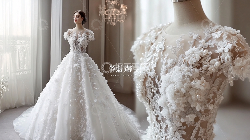 高清大图下载【趣麦麦图】高级婚纱定制2