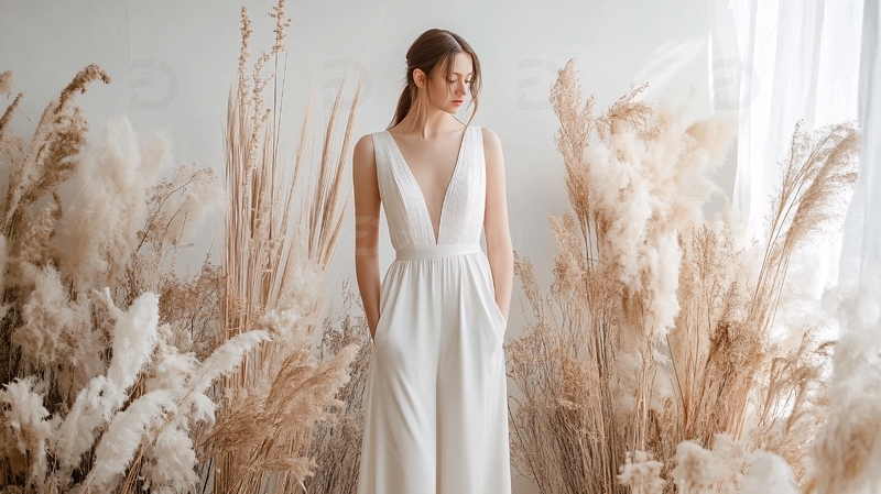 高清大图下载【趣麦麦图】蒹葭情深