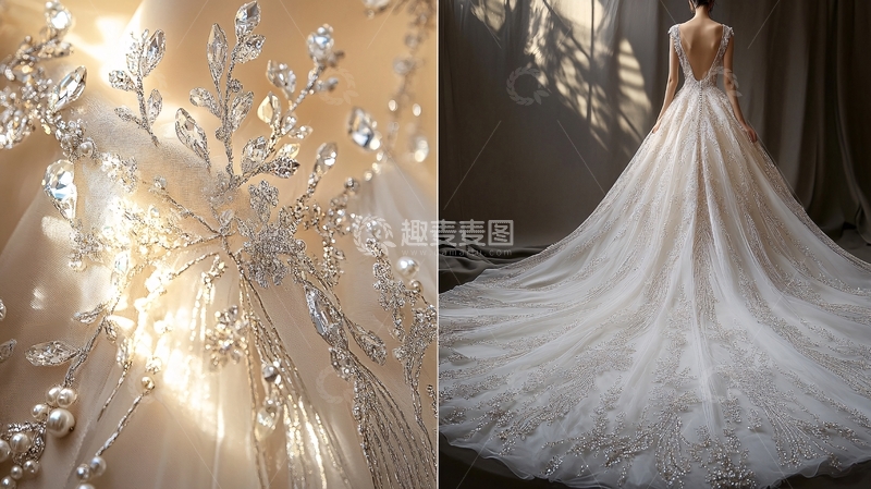 高清大图下载【趣麦麦图】高级婚纱定制3