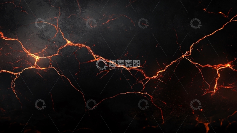 高清大图下载【趣麦麦图】闪电放光1