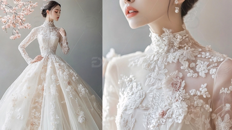高清大图下载【趣麦麦图】婚纱宫廷风2