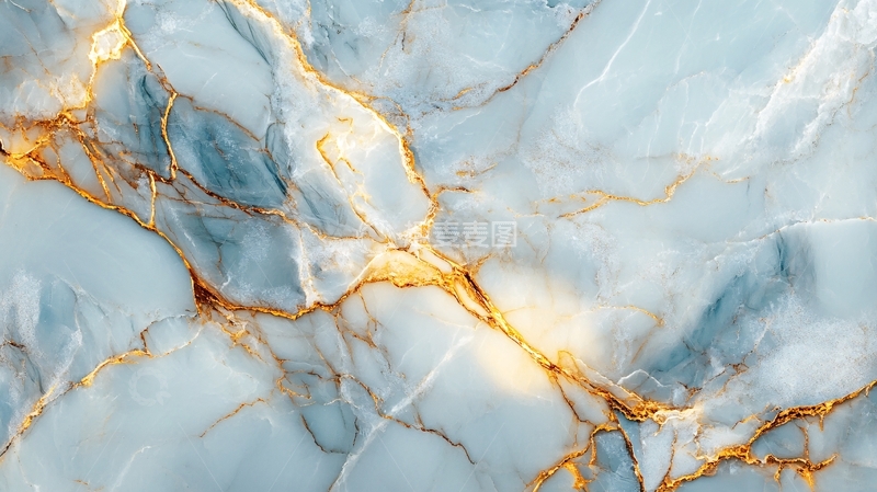 高清大图下载【趣麦麦图】黄蓝相间大理石纹理9