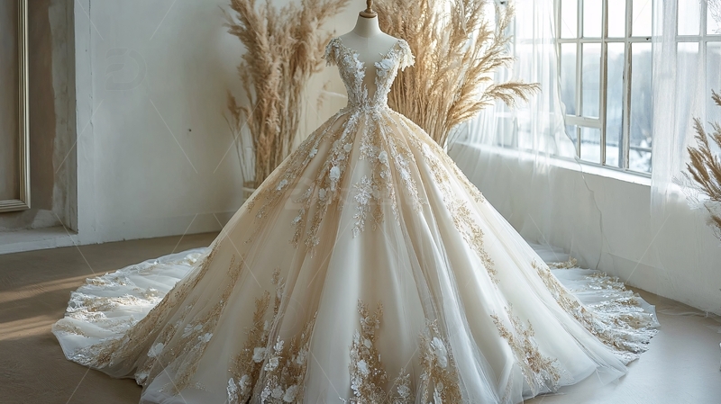 高清大图下载【趣麦麦图】高级婚纱定制7